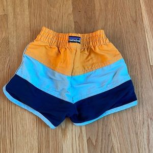 Patagonia 12-18mo summer baby boarder shorts